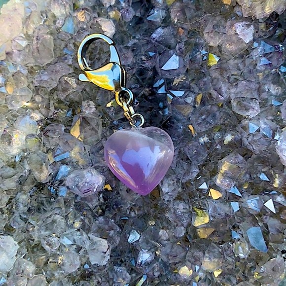 HP 🎉2/20$ Crystal Pet Charm 💎 Tigers Eye Pet Charm Pet Collar Charm - Picture 4 of 7